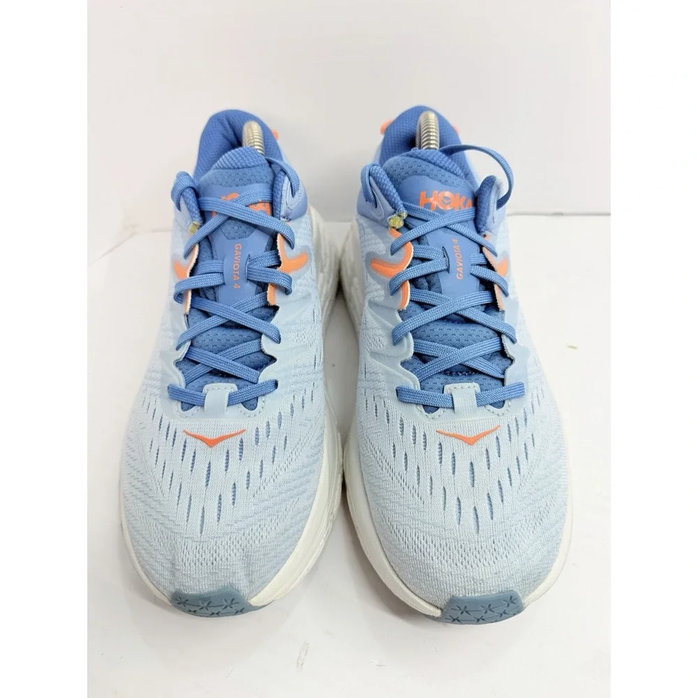 HOKA Gaviota 4 Women's 9B Blue Fog Plein Air Running Shoes 1123199 BFPA